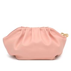 New LDT wristlet clutch handbag. 100% Leather. Zip top. Removable wristlet strap.  Rosette Pink. Was $128 No returns.  From LDT, the Bailey Leather Pouch features: Nappa leather Pleated leather detail Gold-tone plated hardware Top zipper closure Approx. 10.5" L x 6" H x 6.5" W No returns Elegant Shopping Pouch Clutch, Chic Soft Leather Clutch For Shopping, Chic Rectangular Coin Purse With Removable Pouch, Everyday Clutch With Dust Bag Included, Chic Clutch With Removable Pouch For Shopping, Chic Mobile Phone Clutch Bag As Gift, Soft Leather Handheld Clutch For Daily Use, Chic Everyday Clutch Coin Purse, Chic Clutch Pouch For Daily Use