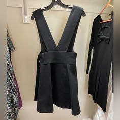 Purchased At Neiman Marcus For $395. Worn Once. I’m Excellent Condition. Size Us 2 / Uk 6. Pinafore Dress, Black Wool, Neiman Marcus, Colorful Dresses, Size 2, Womens Dresses, Wool, Dresses, Women Shopping