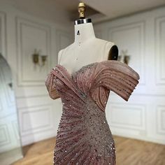 Pink Mermaid, Mermaid Silhouette, Feminine Look, Wedding Guests, Side Split, Dress Inspo, Shoulder Design, Evening Gown, Formal Occasion