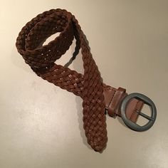 Bought New, But It Was Not My Favorite Brown Belt So It Was Never Used. I Would Say It’s Women’s Size Xs To S Depending On How You Wear It Since It Doesn’t Have Permanent Holes. Some Have Listed The Same Belt As Men’s Belt. See Photos For Measurements. Braided Belt, Brown Belt, Aeropostale, Wear It, Belts, My Favorite, Braids, Women Accessories, Collage