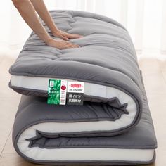 PRICES MAY VARY. Comfortable Material: Fabric: Microfiber / Filling Material: Polyester & High-Density Base Support Foam. Size: 39" wide x 80" long Color: Grey. 【Important Notice】 Please dry the floor mattress under the sun firstly, it will be recovered more quickly in the sunshine. Please kindly be noticed that we compress the futon mattress into a storage bag for transportation, so please allow at least 2-3 days to recover the thickness. 【Japanese Traditional Floor Mattress】The Shiki Futon, Ja Fifth Wheel Decorating Ideas, Japanese Mattress, Japanese Futon Mattress, Japanese Floor Mattress, Floor Mattress, Japanese Futon, Tiny Trailers, Foldable Mattress, Sofa Bed Design