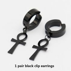 Men Clip on Earrings Hiphop Punk Hypoallergenic Titanium Steel Earrings Ear Clip Earrings for Women No piercing Man AccessoriesModel Number:4000193686364 Clip On Earring, Womens Dress Suits, Steel Earrings, Womens Glasses, Mens Glasses, Women Set, Glasses Accessories, Titanic, Socks Women