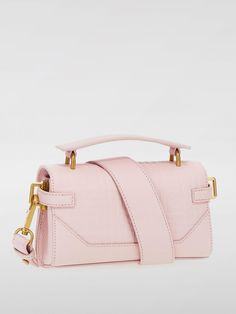 Find BALMAIN Mini Bag on Editorialist. Mini Bag BALMAIN Woman color Pink Pink Mini Bag, Balmain Bag, Women Crossbody Bag, Logo Pattern, Pink Mini, Embossed Logo, Pink Bag, Woman Colour, Shoulder Bag Women