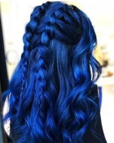 Midnight Blue Hair, Fox Hair Color, Arctic Fox Hair Color, Fox Hair, Arctic Fox, Hair Inspo Color