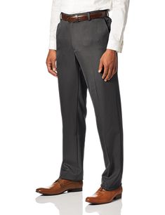 PRICES MAY VARY. Natural stretch fabric provides comfort that moves with you Flexible waistband stretches up to 1.5 Inch for ultimate comfort without sacrificing style Machine washable so you're able to wash and wear With a non-iron finish, this style will always look its best Pair this dress pant with your Van Heusen Traveler Stretch button down for a professional, classic look Fitted Dress Pants With Elastic Waistband For Business Casual, Solid Color 4-way Stretch Dress Pants, Formal Stretch Dress Pants With Elastic Waistband, Solid Stretch Flat Front Dress Pants, Classic Stretch Dress Pants With Elastic Waistband, Stretch Solid Dress Pants With Flat Front, Stretch Dress Pants With Flat Front, Solid Color 4-way Stretch Full-length Dress Pants, Travel Pants