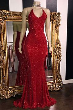 Sequin Prom Dresses Mermaid, Prom Fits, Red Mermaid Prom Dress, Military Ball Gowns, Backless Evening Gowns, Hoco Ideas, Sell Dresses, Prom 2022, Prom Dress Inspo