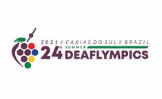 the logo for 2012 / caxis do sul / brazil summer olympics, with grapes and leaves