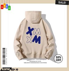 Men's Casual Loose Hooded Printed Long-sleeved Hoodies Spring Hoodie Jacket With Letter Print, Spring Hoodie With Letter Print, Spring Hooded Jacket With Letter Print, Spring Beige Hoodie With Letter Print, Beige Hoodie With Letter Print For Fall, Beige Letter Print Hoodie For Fall, Fall Letter Print Beige Hoodie, Elevate Your Style, Men's Casual