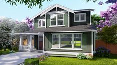 This craftsman design floor plan is 2141 sq ft and has 4 bedrooms and 2.5 bathrooms. Post And Beam Exterior, Living Room Upstairs, Blueprint Pictures, Craftsman Design, Traditional Cottage, Craftsman Style House, Bungalow House Plans, Craftsman Style House Plans, Craftsman House Plan