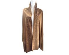 DIMENSIONS: Approx 72 inches * 24 inches.CARE: Dry clean only.MATERIAL:- Velvet Shawl / Stole / Scarf / Wrap. No mixture of any other fibers like viscose, synthetic, etc.DESIGN DETAILS : Border work embellished with high quality crystal stones, Swarovski work.COLOR - Gold beige color with gold color stones work.PILLOW SOFT: The scarf is luxurious and extremely soft to touch, signature, and high quality.USAGE: Prayer, Evening, Weddings, Festivals, Parties or any other special occasions. These sto Elegant Winter Festive Shawl, Gold Shawl For Festive Evening, Elegant Festive Winter Shawl, Gold Shawl For Evening And Festive Occasions, Gold Shawl For Festive Evening Events, Festive Evening Gold Shawl, Festive Gold Shawl For Evening, Elegant Gold Shawl For Winter, Elegant Winter Festive Dupatta