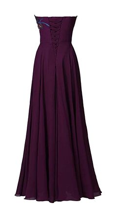 فساتين السهرة النسائية التطريز ألف خط Purple A-line Dress For Banquet, Purple A-line Banquet Dress, Purple A-line Gown For Banquet, Purple Flowy Party Dress, Purple A-line Bridesmaid Dress, Flowy A-line Bridesmaid Dress, A-line Bridesmaid Dress, Formal Long Chiffon Dress, Chiffon Party Dress With Full Skirt