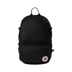 Black Converse Backpack, Converse Bookbag, Best Backpacks For High School, Book Bags For High School, Bookbags For Highschool, Cute Black Backpack, Girl Survival Kits, Backpacks For High School, Converse Backpack