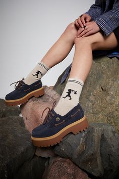 Timberland Stone Street Outfit, Luxury Blue Moccasins With Brogue Detailing, Midnight Blue Shoes, Boat Shoes Outfit, Blue Shoes Outfit, Timberland Boat Shoes, Hippie Shoes, Regenerative Agriculture, Stone Street