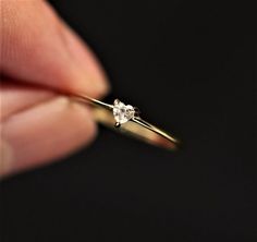 Solitaire Engagement Ring, Heart Shape Moissanite Ring, Minimalist Wedding Ring, Propose / Promise Ring, Dainty Ring, 14K Gold Ring-For Her Item Description: *Stone: Moissanite *Shape: heart 1. White Gold: 10K/14K/18K 2. Yellow Gold: 10K/14K/18K 3. Rose Gold: 10K/14K/18K 4. Silver: Sterling Silver 925 Size Customization: What Size you want... * You can also Customize ring size in US 4 to US 12! It sometimes affects to price. * Main Stone & Shape Customization: Main Stone: Cubic Zirconia, Moissan Minimalistic Promise Rings, Couple Julery, Relationship Jewelry, Cute Promise Rings, Dainty Rings, Silver Rings With Stones, Dainty Gold Rings, Silver Heart Ring, Zierlicher Ring