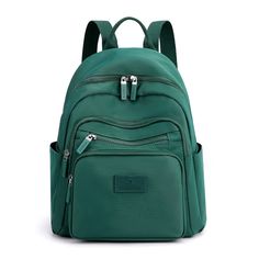 New Dark Green Women's Backpack Waterproof Nylon Backpack Student School Bag Suitable For Girls' Small Travel Rucksack [23y 6m 20d] One Shoulder Backpack, Black School Bags, School Rucksack, Women Backpack Travel, Travel Rucksack, Women's Backpack, Backpack Waterproof, Pad Bag, Backpack Decoration