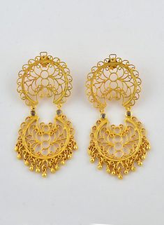 Weight- 24 Grams Approx 925 Silver Gold Plating Plain Silver Earring, Filigree designer earring, Vintage Jali Earrings, Silver Gold Plating Earrings, Big Filigree Dangle Earrings Stunning silver floral earing, handmade and handcrafted flower earing suitable for every occasion. Beautifully packaged, Ready for gift giving. All of our pieces are strong and durable and made with care. Fusion Style Chandelier Earrings Gift, Fusion Style Round Chandelier Earrings As Gift, Fusion Style Round Chandelier Earrings For Gift, Fusion Style Round Chandelier Earrings Gift, Hoop Earrings For Festivals, Yellow Gold Pierced Round Chandelier Earrings, Round Chandelier Earrings For Anniversary, Yellow Gold Round Chandelier Earrings, Filigree Dangle Earrings For Celebrations