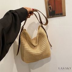 Lasaky - Uncomplicated Everyday Bag Collection Rectangular Everyday Bag With Single Shoulder Strap, Everyday Rectangular Bag With Single Shoulder Strap, Trendy Beige Hobo Bag For Daily Use, Casual Square Bucket Bag With Single Shoulder Strap, Square Bucket Bag With Single Shoulder Strap, Square Bucket Bag With Single Shoulder Strap For Everyday, Everyday Square Bucket Bag With Single Shoulder Strap, Trendy Beige Bucket Bag With Single Shoulder Strap, Square Everyday Bucket Bag With Single Shoulder Strap