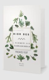 the front cover of a book with green leaves and plants on it, which reads ricor des