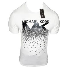 Nwt Michael Kors Authentic Men's White Crew Neck Short Sleeve T-Shirt Size M 990133102 990133103 Cut To Fit Comfortably, It Can Be Worn Solo Or Layered Up. Details T-Shirt Cotton Machine Wash Imported 100% Authentic Guaranteed Orders Will Be Shipped Within The Same To 1 Business Day On Payment Received, And You Will Receive Your Purchase Within 2 To 3 Days. Michael Kors Cotton Crew Neck T-shirt, Michael Kors Cotton Top With Logo Print, Michael Kors Cotton Top With Graphic Print, Michael Kors Men, Henley Tee, White Crew Neck, Payment Received, Henley Top, Mens Tee Shirts