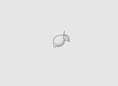 an apple is shown in the middle of a gray background with white writing on it