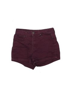 Aeropostale Shorts Size: 2 Bottoms - used. 78% COTTON, 20% POLYESTER, 2% SPANDEX, Solid | Aeropostale Shorts: Burgundy Solid Bottoms - Size 2 Cheap Burgundy Summer Bottoms, Aeropostale Shorts, Burgundy Shorts, Aeropostale, Womens Bottoms, Women Handbags, Size 2, Spandex, Handbags