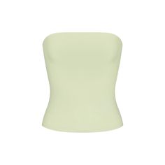 COTTON JERSEY TUBE TOP | PISTACHIO Green Stretch Tube Top With Built-in Bra, Chic Seamless Elastane Tube Top, Trendy Bandeau Top, Trendy Strapless Elastane Tops, Seamless Elastane Tube Top, Seamless Solid Color Elastane Tube Top, Green Seamless Tops In Elastane, Green Seamless Elastane Top, Green Seamless Tube Top For Summer