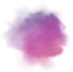 a pink and purple cloud on a white background