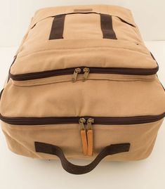 Large Capacity Canvas Duffle Bag For School, Large Canvas School Duffle Bag, Beige Outdoor Backpack With Zipper Pocket, Rectangular Backpack With Adjustable Strap For Outdoor, Rectangular Backpack With Adjustable Strap For Outdoor Activities, Canvas Backpack With Zipper For Outdoor Activities, Rectangular Backpack For Outdoor Activities With Adjustable Strap, Travel Bag With Adjustable Strap For Overnight Trips, Rectangular Outdoor Backpack With Adjustable Strap