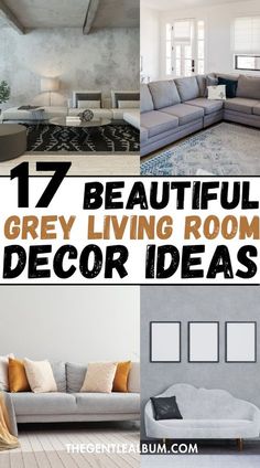 grey living room decor ideas that are easy to do and great for any space in the house