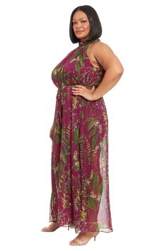 Dazzle in the Godiva jumpsuit featuring a halter mock-neck, sleeveless design, and waist tie detail. The alluring floral print makes it the perfect choice for any special occasion. Summer Dresses Floral, Guest Dress Wedding, Womens Summer Dresses, Green Birthday, Halter Jumpsuit, Women Maxi, Black Satin, Yellow Black, Waist Tie