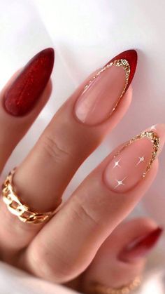 These Christmas Nails Nail Art Ideas – Get Ready to Shine! 💅. Get festive with these stunning Christmas Nails Nail Art ideas that will make your nails the talk of every holiday party! From elegant Christmas Gel Nails to chic Christmas Nails Acrylic, there\'s a look for everyone. 🎅✨ Want something fun and easy? Try Cute Christmas Nails or go with Christmas Nails Easy for a quick, stylish look. Bring on the Festival Nails and show off Her Nails with confidence. If you’re in a rush, Stick On Nai... Christmas Nail Designs Easy, Xmas Nail Designs, Holiday Manicure, Christmas Nails Diy, Christmas Gel, December Nails, Cute Christmas Nails, Nails Easy