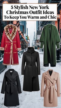 Check out this article if you want to stay warm and stylish in New York during Christmas. These outfit ideas are perfect for blending chic fashion with cold-weather practicality. Save this pin to plan your cozy and fashionable holiday wardrobe!