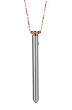 Crave Vesper Vibrator Necklace | Nordstrom Birthday Presents For Mom, Milk Shop, Gold Caps, Silver Caps, Rose Gold Chain, Design Milk, Lubricant, Rose Gold Necklace, In Water