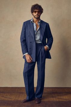 Todd Snyder Spring/Summer 2023 The Nomad Collection | Hypebeast Modern Dandy Menswear, Vintage Formal Outfit Men, Engagement Party Outfit Men, Loose Suits Men, 70s Suit Mens, 90s Suit Men, Vintage Mens Fashion 1950s, Funky Formal, 70s Suit