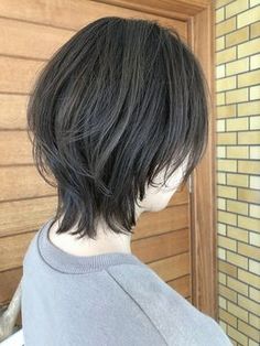 【ホットペッパービューティー】ドルチェッツァ(dolcezza)のヘアスタイル：イメチェン.ウルフカットをご紹介。 Hair Inspiration Short, Trendy Hairstyle, Edgy Short Hair, Shot Hair Styles, Haircuts Straight Hair, 짧은 머리, Short Hair Haircuts