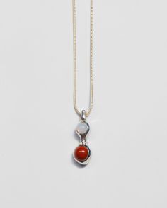 Red jasper and blue chalcedony nestled in a sculptural solid brass or sterling silver setting. Sterling silver chain is adjustable from 18-20 inches, closes with a lobster clasp. Pendant measures 1.25" from top to bottom, just under .5" wide. Availability: Made to order, ships in 2-4 weeks. Need it sooner? Don't hesitate to get in touch and we'll do our best to accommodate. Minimal Jewelry, Blue Chalcedony, Red Jasper, Sterling Silver Chain, Sterling Silver Chains, Chains Necklace, Lobster Clasp, Solid Brass, Silver Chain