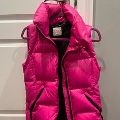 Hot Pink Sam. Vest Shiny Hot Pink, Jackets For Women, Jackets & Coats, Pink, Women Shopping, Color