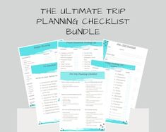 the ultimate guide to planning checklist