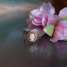 Victorian cameo Gold ring, 9kt yellow gold ring, Solid gold Cameo ring, Female bust cameo, Large cameo dress ring, engagement ring, C35 Beautifully hand carved sell Cameo  is 11 x 9,3 mm, very detailed and well carved, hair looks very gentle and nicely carved, face has soft character Gallery size 12,8x10,9 mm and 5,6mm above the finger Band is 1,8mm ring size is 7,5 marked 9 kt gold, and maker stamp weight 3,2 gram If you wish an antique box please check out selection and add to your shopping ca Cameo Rings, Soft Character, Cameo Dress, Female Bust, Finger Band, Victorian Cameo, Ring Female, Dress Ring, Cameo Ring