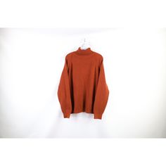 Vtg 70s Streetwear Mens Large Chunky Ribbed Knit Turtleneck Sweater Burnt Orange Mens Sweater Has pilling and fabric pulls Mens size Large Measurements are: 21.5 inches underarm to underarm 26 inches top to bottom Orange Acrylic US Shipping is FREE Canada is $15 and International is $24 Check out my other items in my store! J523 Retro Long Sleeve Ribbed Sweater, Ribbed Cotton Polo Sweater For Winter, Winter Cotton Ribbed Polo Sweater, Oversized Cotton Polo Sweater For Winter, Brown Winter Sweatshirt With Ribbed Collar, Brown Ribbed Collar Winter Sweatshirt, Retro Knit Sweater With Ribbed Cuffs, Brown Ribbed Collar Sweatshirt For Winter, Retro Ribbed Winter Tops