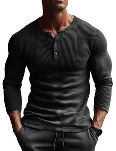 Fitted Long Sleeve Shirts, Fitted Long Sleeve, Sport T-shirts, Spring Shirts, Pullover Shirt, Casual T Shirt, Basic Tee, Solid Tops, Athletic Fits