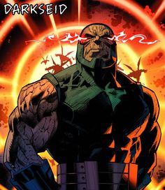 the cover to darkseid, an upcoming comic series