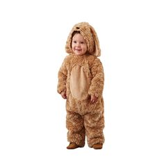 PRICES MAY VARY. MATERIAL: High quality role-playing wear is made of polyester. Soft fabric, moisture absorption, ventilation and comfortable, take care of your baby's skin DESIGN: The cos-play jumpsuit for baby have long sleeve, hooded hat with animal ears, warm plush, soft socks, and dog shape OCCASION: Suitable for special occasions, such as dance, party, club, vacation, travel, photography, stage, festival, etc CLOTHING CARE AND PACKAGE: The set has 1 * romper. Please cold or machine wash/do Toddler Dog Costume, Dog Halloween Outfits, Hooded Hat, Newborn Costume, Kids Packaging, Puppy Costume, Newborn Boy Clothes, Halloween Long Sleeve, Toddler Halloween Costumes