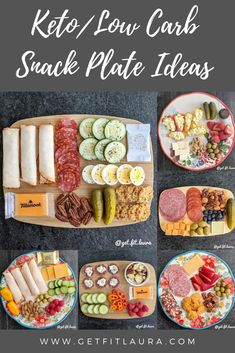 the keto / low carb snack plate ideas