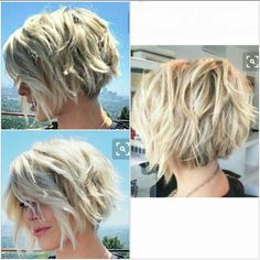 Short Textured Bob, Julianne Hough Hair, Choppy Bobs, Bob Hairstyles 2018, Hairstyles Layered, Hair With Blonde Highlights, 2019 Hairstyles, Κούρεμα Bob, Hair Tricks