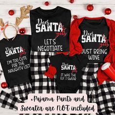 Matching "Deer Santa" Family Christmas Shirts - Personalized Holiday Tees Get ready for a holly, jolly holiday season with our adorable matching "Deer Santa" shirts! Perfect for the whole family, these festive tees feature a cute deer design paired with playful Santa-themed puns. Whether you're taking family photos, cozying up for movie nights, or attending a Christmas party, these shirts will bring a smile to everyone's face! 🎄 Why You'll Love It: Celebrate the magic of the season with this fu Christmas Tshirts For Family, Family Xmas Shirts, Matching Family Christmas Shirts, Holiday Tees, Deer Design, Jolly Holiday, Santa Shirts, Xmas Shirts, Festive Design