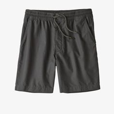 Designed for the rigors of travel and everyday wear  our Lightweight All-Wear Hemp Volley Shorts provide cool-wearing  all-day comfort. Their 76% organic cotton/24% hemp fabric blend helps turn down the heat and provides a breezy drape  an airy feel and hang-to-dry performance. They have an elastic waistband for comfort  a hidden button-front closure  zippered fly and a drawcord to fine-tune the fit. Two front pockets and two rear drop-in pockets (one secures with a button closure) provide ample Cotton Bermuda Shorts With 5-inch Inseam For Summer, Warm Weather Cotton Shorts With Elastic Waistband, Cotton Shorts With Elastic Waistband For Warm Weather, Cotton Bottoms With Elastic Waistband For Warm Weather, Solid Color Cotton Bermuda Shorts For Beach, Solid Cotton Bermuda Shorts For Beach, Patagonia Shorts With Elastic Waistband For Outdoor Activities, Cotton Bottoms For Warm Weather, Short Length, Relaxed Fit Cotton Bottoms For Warm Weather