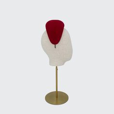 Our red velour felt headband from the Rachel Trevor-Morgan from the Rachel Trevor Morgan collection is suitable for everyday wear and special occasions such as winter weddings and horse racing events. Set on a wire band. Fits all head sizes. Elegant Red Felt Hat For Formal Occasions, Elegant Red Adjustable Felt Hat, Adjustable Red Felt Hat For Formal Occasions, Red Adjustable Felt Hat For Formal Occasions, Red Pinched Crown Headpiece, Red Headband For Evening, Formal Red Headband Headpiece, Red Formal Headband, Rachel Trevor Morgan