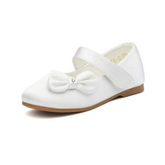 These cute girls ballet flats can be used as party shoes,flower girls shoes,school dress shoes,even daily wear. Perfect for all formal and informal occasions,it's will look great in almost any situation,never goes out of vogue,a refined look easily catches the eyes in the crowd and is a must have for every girls closet. Size: 8 Toddler.  Color: White.  Gender: female.  Age Group: kids. Flower Girls Shoes, Dress Flat Shoes, Toddler Girl Dress Shoes, Crib Shoes Girl, Shoes School, Girls Ballet Flats, Girls Closet, Mary Jane Ballet Flats, Dream Future