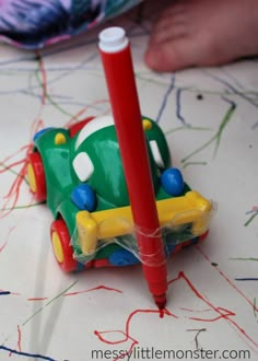 Mark Making Preschool Activities, Car Art Activities For Preschool, Toy Car Play Ideas, Nursery Mark Making Activities, Car Projects For Preschoolers, Motorbike Activities For Preschool, Staying Safe Activities For Preschool, Car Sensory Activities, Car Craft For Kindergarten